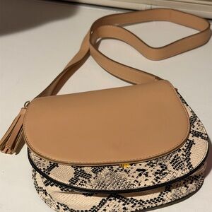 Old Navy Snake Print Women's Crossbody Bag Purse